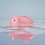 Sinking Piggy Bank